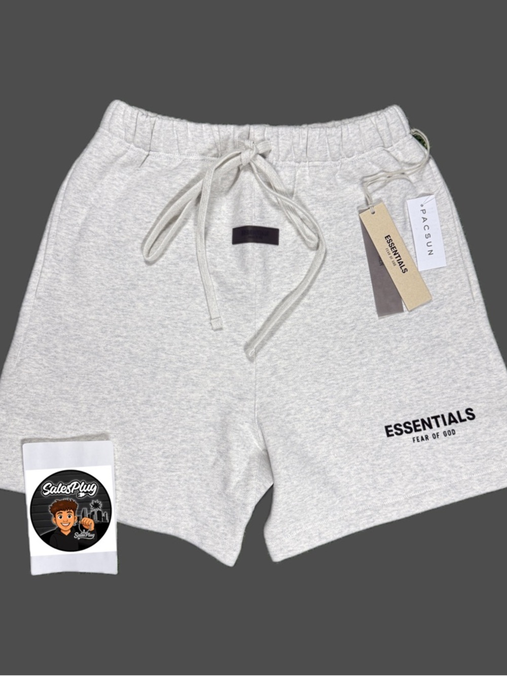 Fear Of God Essentials Light Oatmeal SS22 Short
